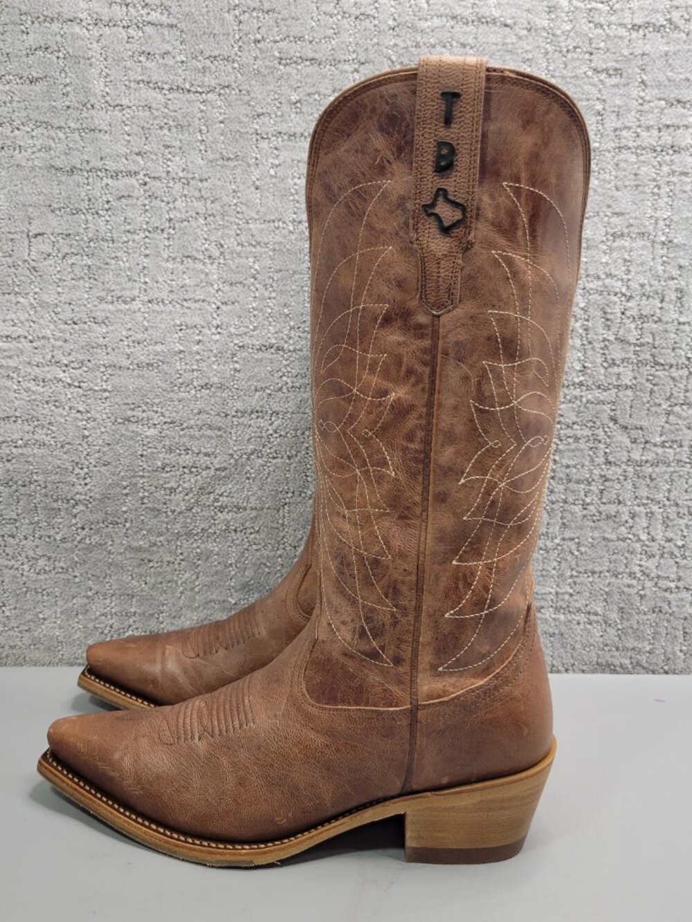 Tecovas The Annie Monarch Women's Size US 8.5B Scotch Goat Cowgirl Boots. - Picture 4 of 15